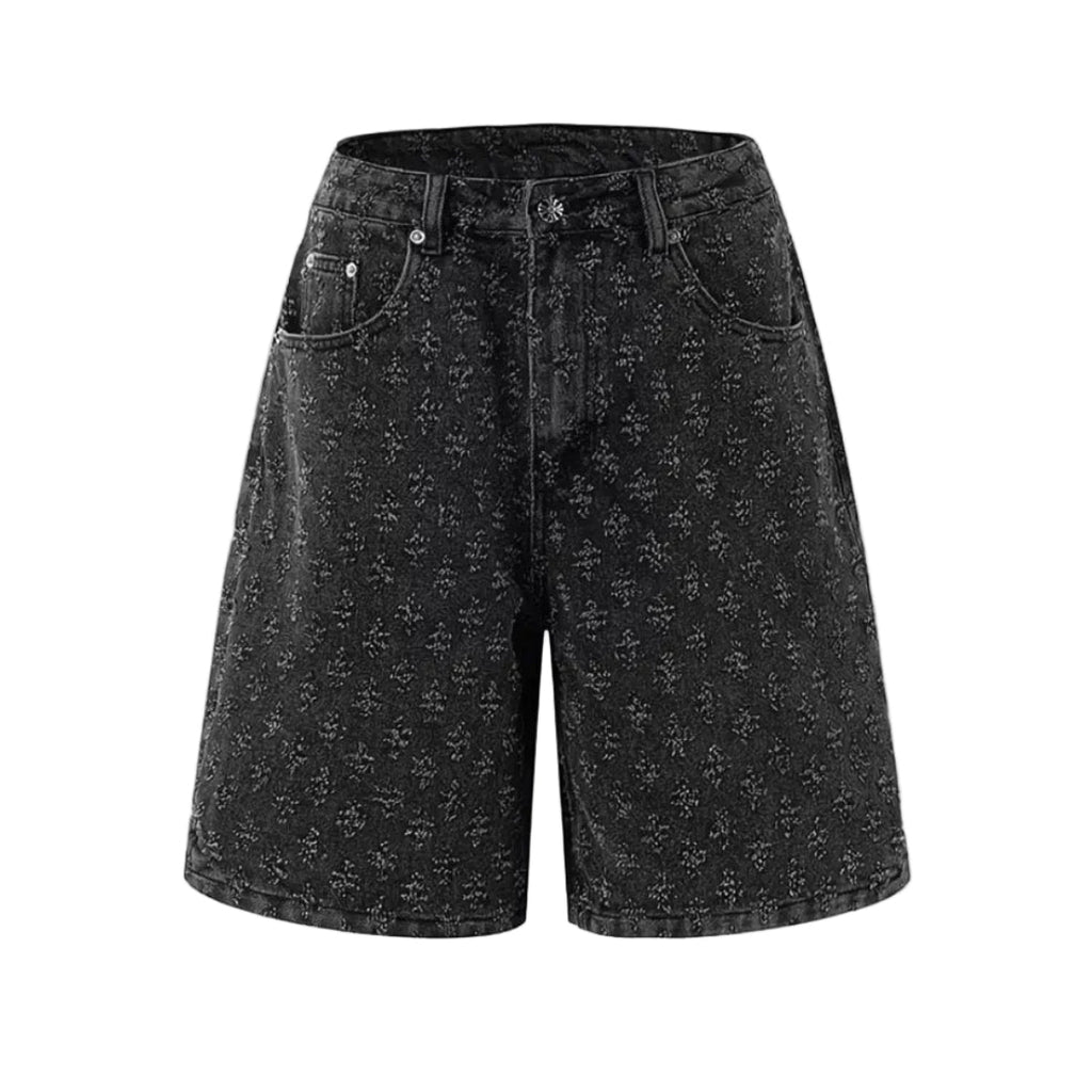 SHORT TEXTURÉ - Noir